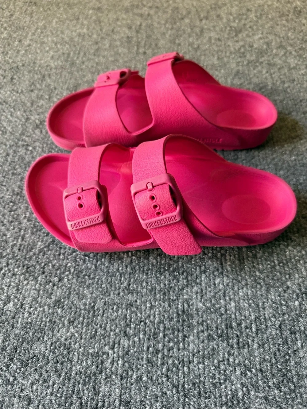 Birkenstock Kids Hot Pink Dual-Sandal Set size 1.5 or 2.